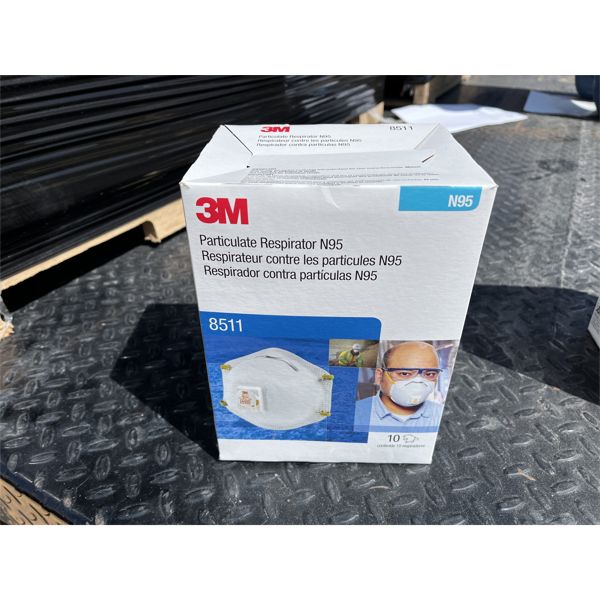 3M 8511 PARTICULATE RESPIRATOR N95 MASKS