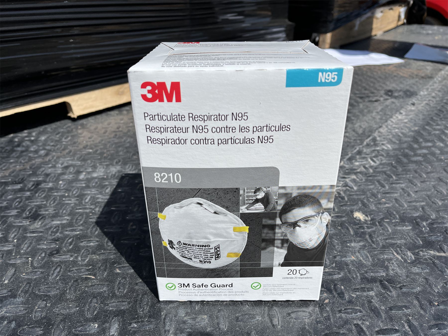 3M 8210 PARTICULATE RESPIRATOR N95 MASKS - J.M. Wood Auction Company, Inc.