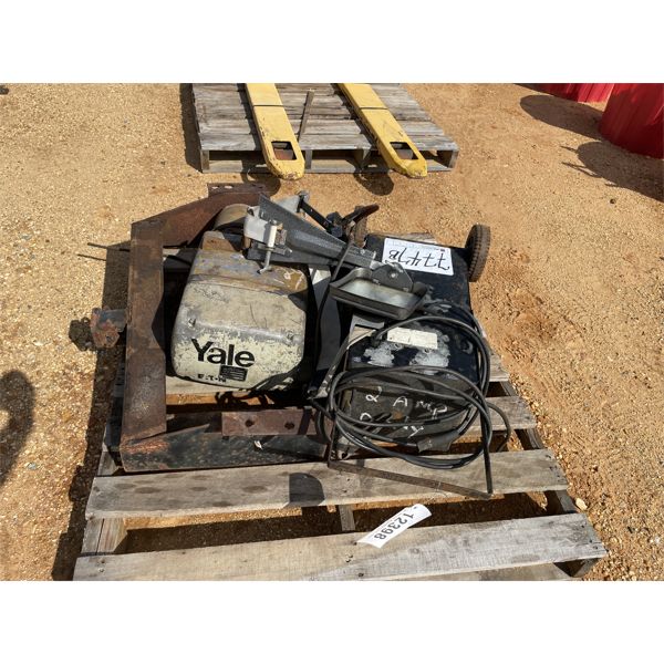 BATTERY CHARGER/ YALE WINCH & OTHER ITEMS