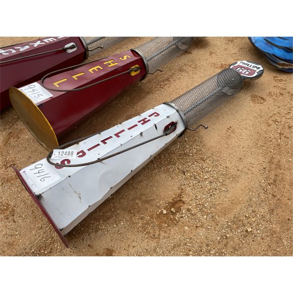 PHILLIPS 66 GAS PUMP METAL ART