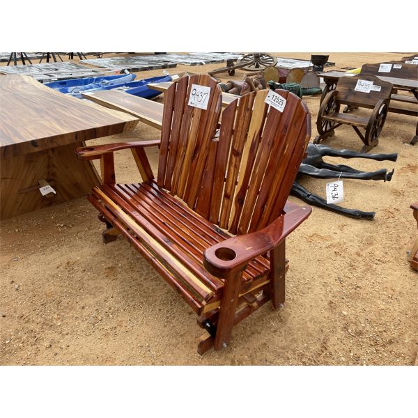 CEDAR GLIDER BENCH