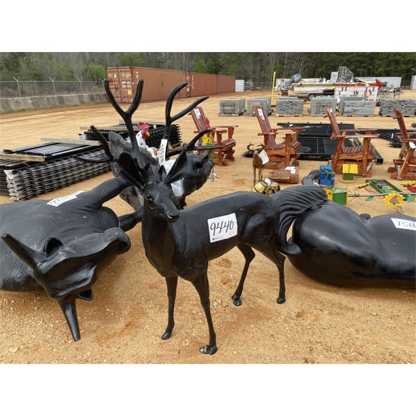 WHITETAIL DEER METAL ART