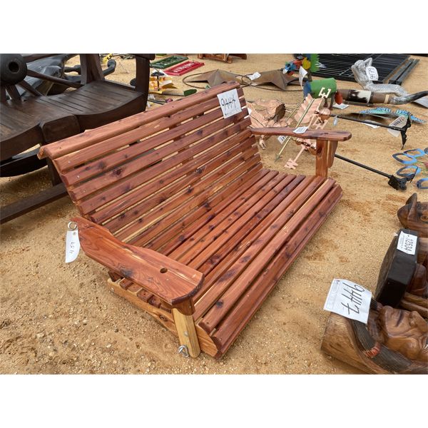 60" CEDAR SWING