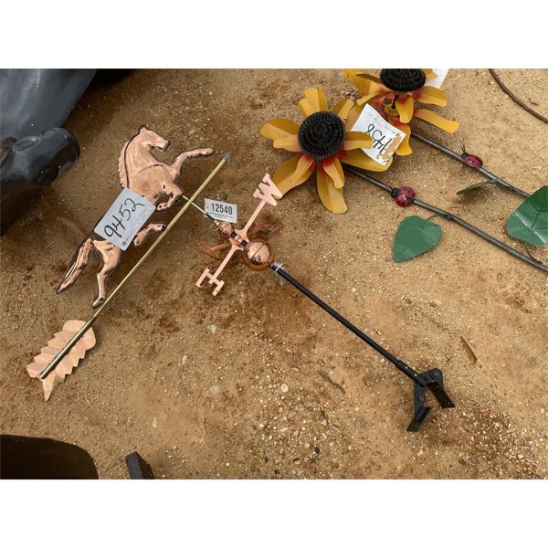 COPPER HORSE WEATHER VANE