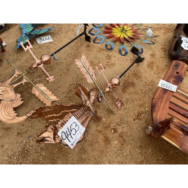 COPPER EAGLE WEATHER VANE