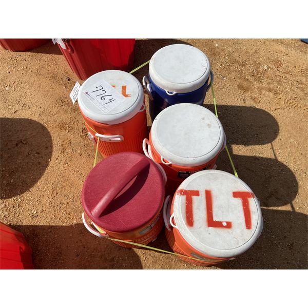 (5) IGLOO WATER COOLERS