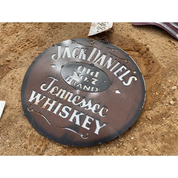 JACK DANIELS METAL ART SIGN