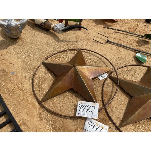 3' STAR METAL ART