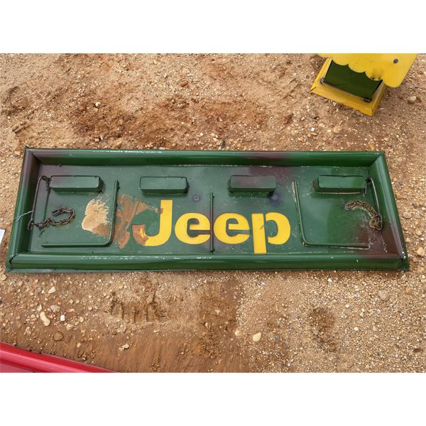 JEEP TAILGATE METAL ART