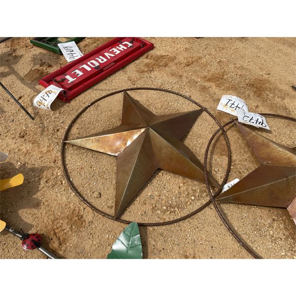 3' STAR METAL ART
