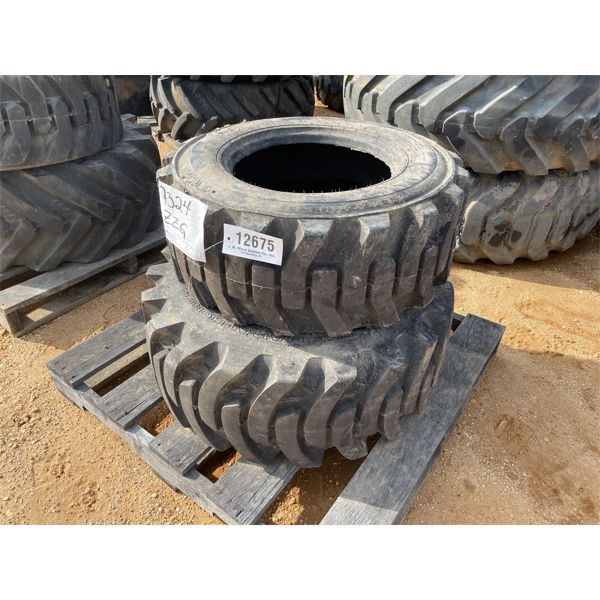 (2) 12-16.5 & (2) 14-17.5 TIRES