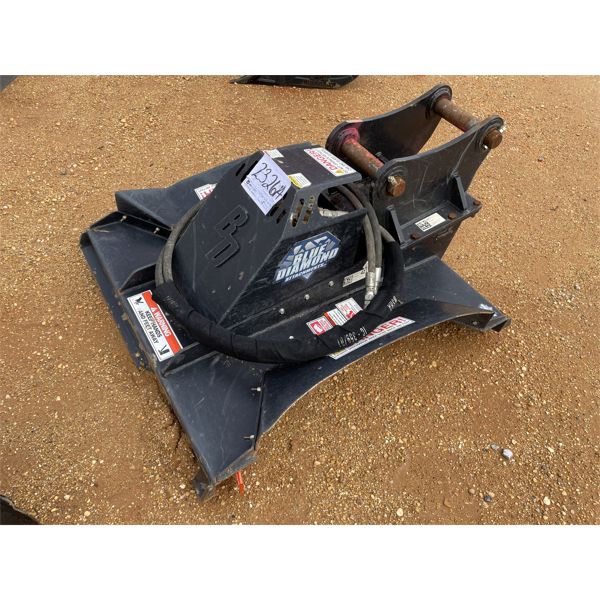 BLUE DIAMOND 310 48" BRUSH CUTTER & 24" CAT BUCKET