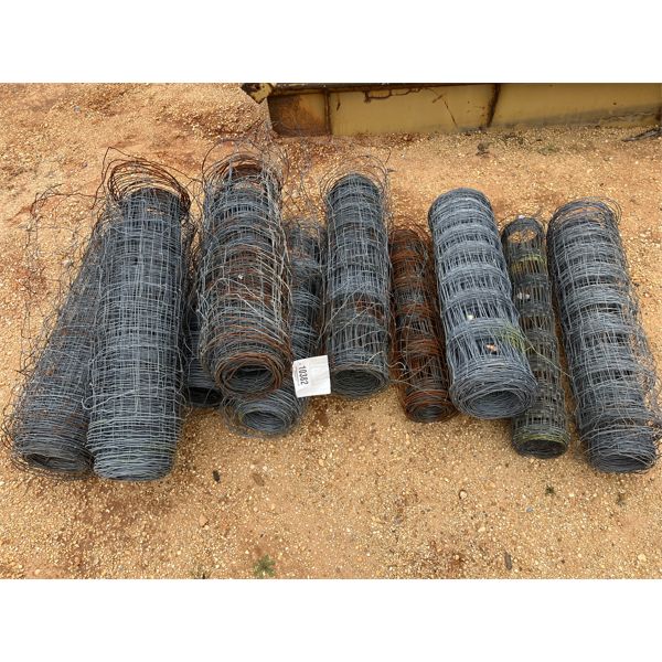 (9) WIRE FENCING