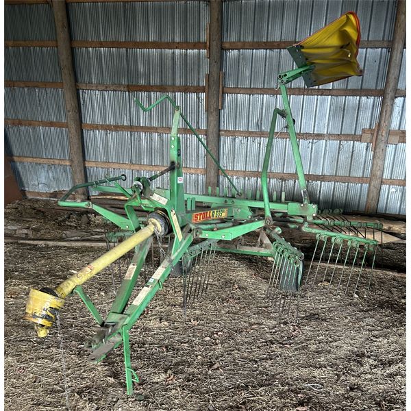 STOLL MODEL R335 4AS ROTARY HAY RAKE - 10 BAR