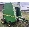 Image 1 : JOHN DEERE MODEL 446 ROUND BALER 