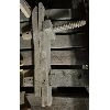 Image 2 : LOT OF 3 - SAW HORSES, WOOD VICE, SLIPPERY SIGN