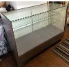 Image 1 : SHOW CASE W/ 2 GLASS SHELVES - 20 X 39 X 47 INCHES