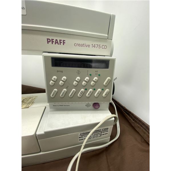 PFAFF Creative 1475CD Sewing Machine