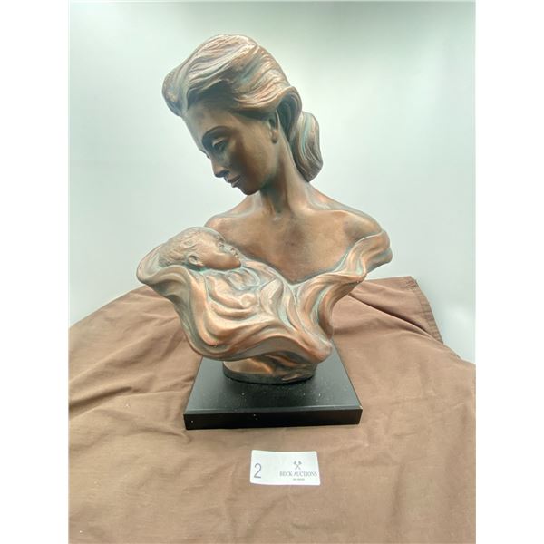 Mother & Baby Statue By Heath