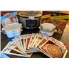 Image 1 : Assortment Of Corningware, Hamilton Beach Crock Pot, & Family Circle Cook Books