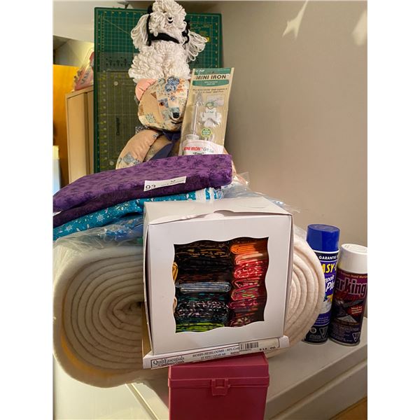 Sew Easy Mats & Rulers, Sewing Box, Homemade Stuffies, Mini Iron & More