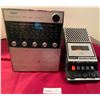 Image 1 : Sony Cassette Recorder - Model # TC-16 & Phillips Solid State Four Band Receiver Model # RL-391