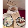 Image 1 : 3 Collectible Plates - Charles Vickery & More