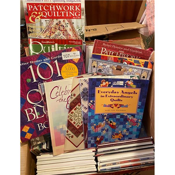 Assorted Quilting Books