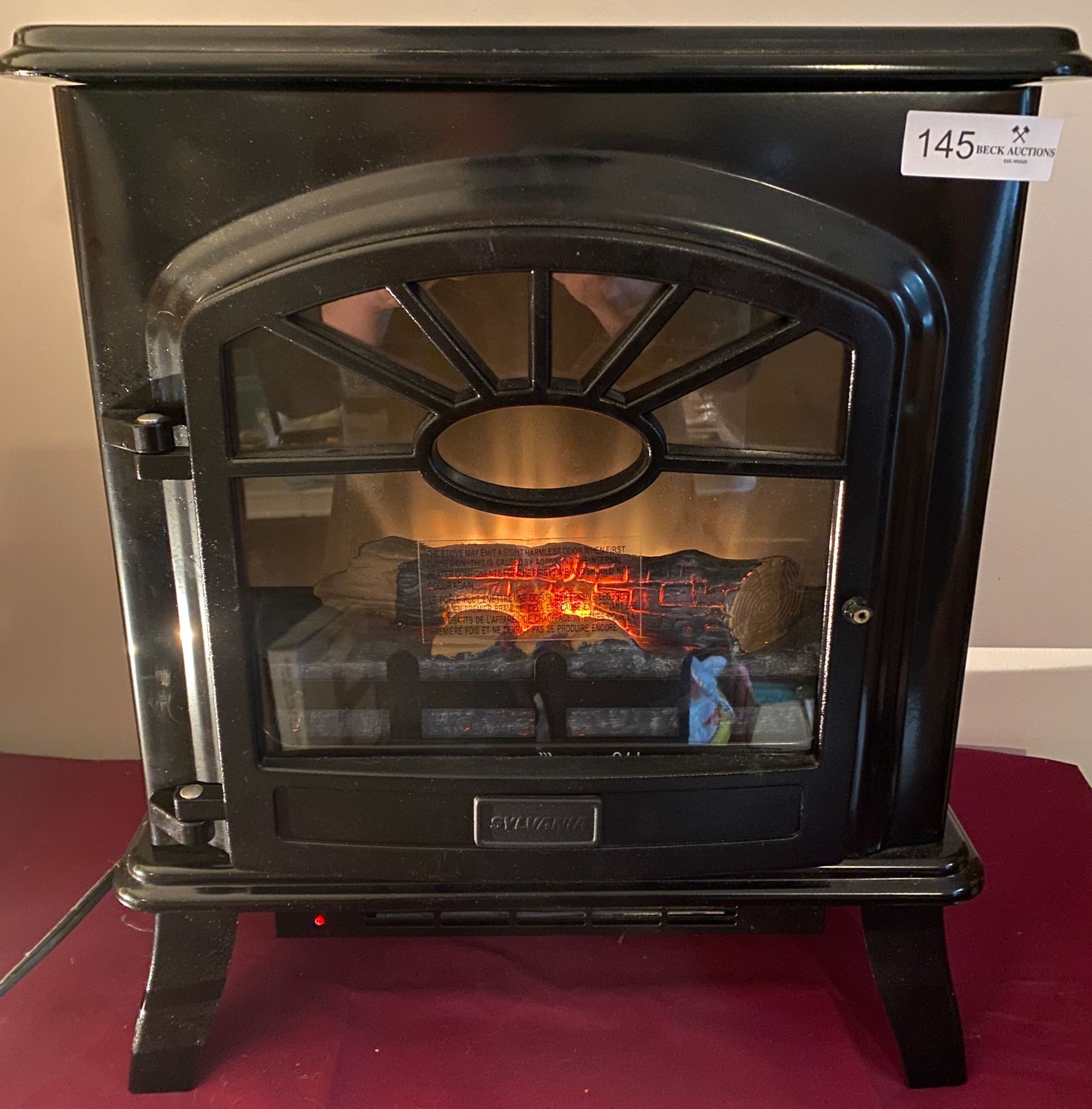 Sylvania Electric Fireplace Sylvania Electric Fire Place 17Wx10Dx21H
