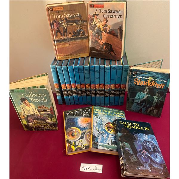 The Hardy Boys, Tom Swift & Tom Sawyer Books