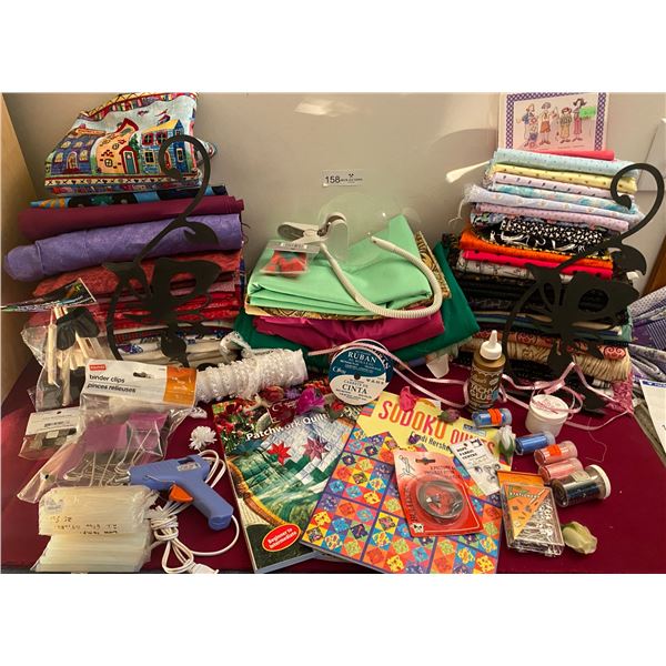 Magnifying Lamp, Quilting Books, Quilting Fabrics, & More