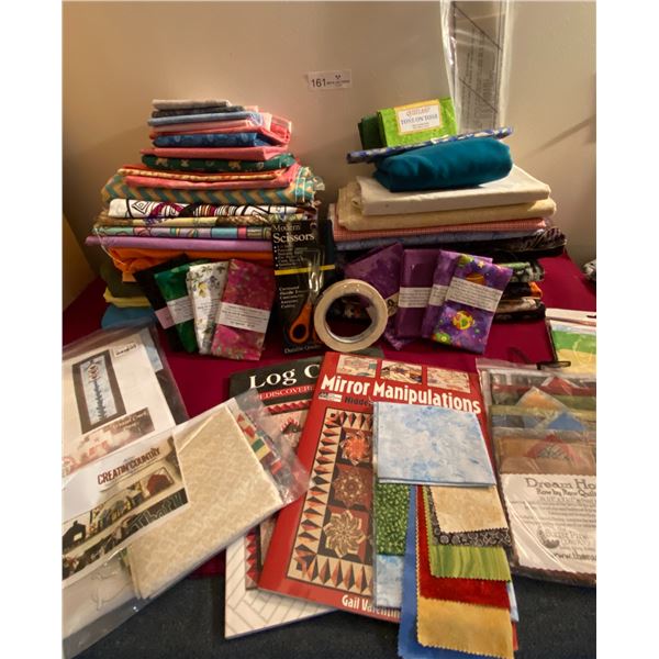 Assorted Quilting Fabric & More
