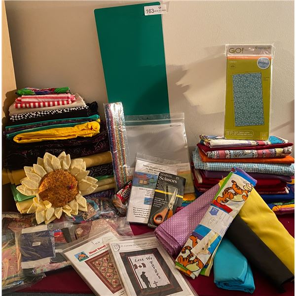 Assorted Quilting Fabric & More