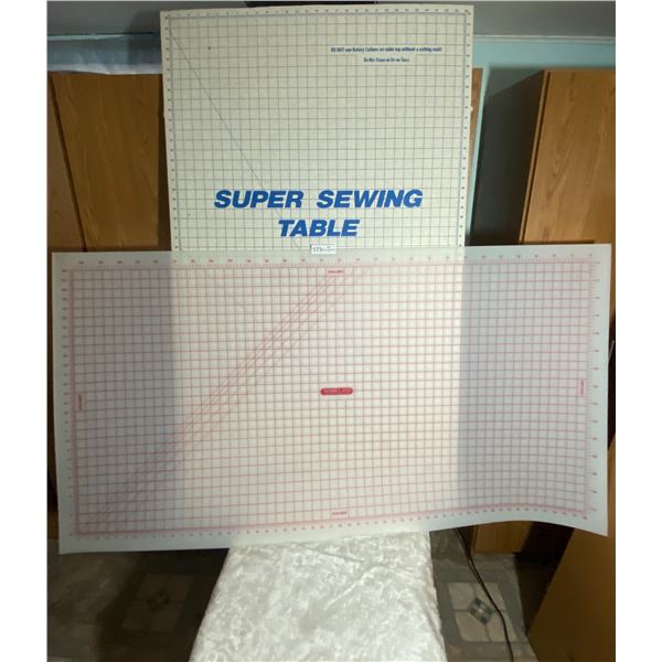 Super Sewing Table & Quilting Mat - From Fabric Land 30Wx53H