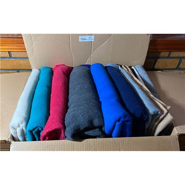 Box Of Flannel - Assorted Colors & Sizes