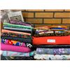 Image 2 : Assorted Vintage Fabrics, Quarter Fats, & More - Large Pieces