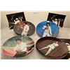 Image 1 : 4 Elvis Collectible Plates