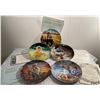 Image 1 : 5 Collectible Plates - Sandra Kuck, Stewart Sherwood & More