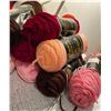 Image 2 : Assorted Knitting Supplies & Handmade Scarves