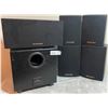 Image 1 : Pioneer Surround Sound Speakers Model No  HTP1O2 SW