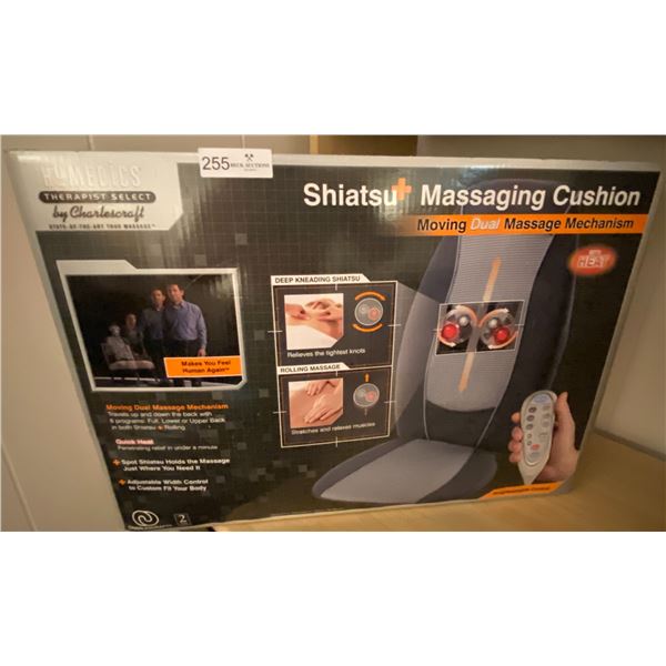 Shiatsu Massaging Cushion Therapist Select by Charlescraft Brand New In the Box