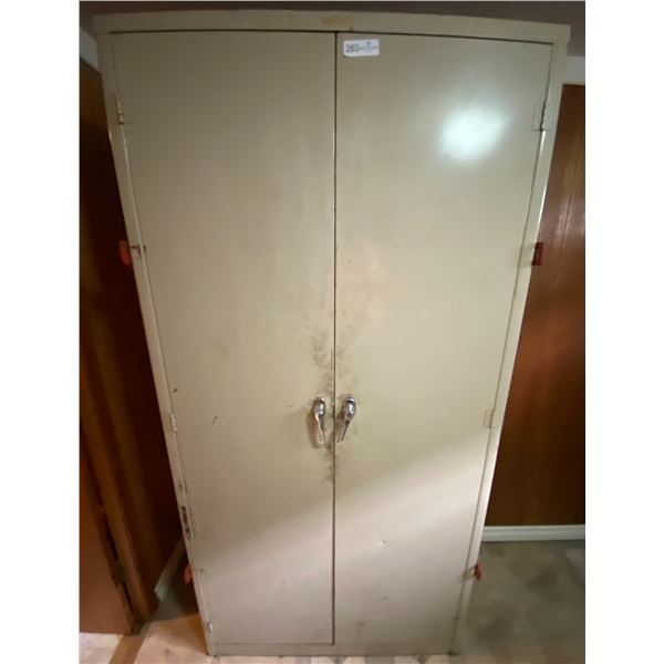 Aluminum Storage Cabinet 36Wx18Dx72H
