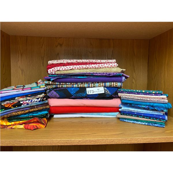 Assorted Quilting Fabric - Assorted Colors & Sizes Brand New