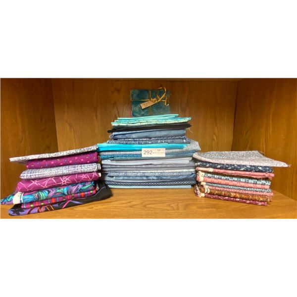Assorted Quilting Fabric - Assorted Colors & Sizes Brand New