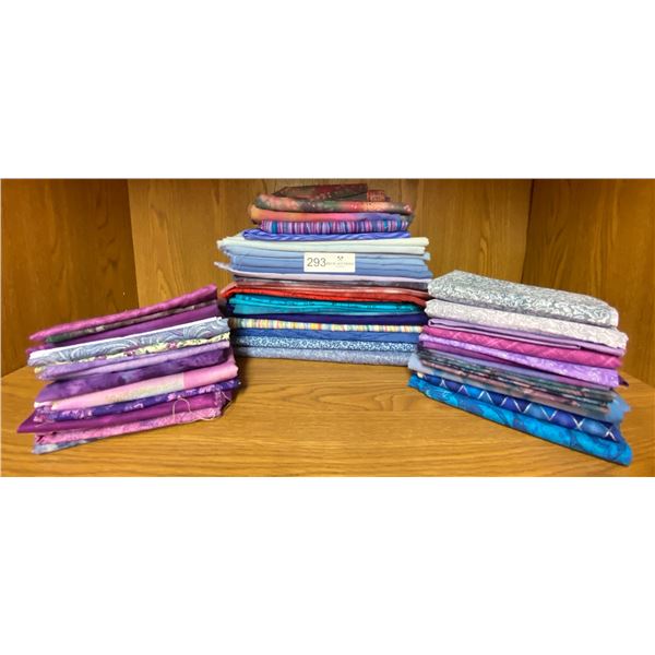 Assorted Quilting Fabric - Assorted Colors & Sizes Brand New