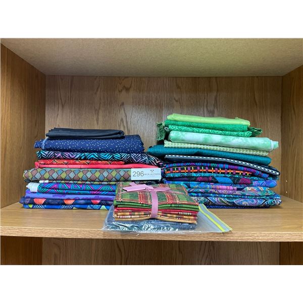 Assorted Quilting Fabric - Assorted Colors & Sizes Brand New
