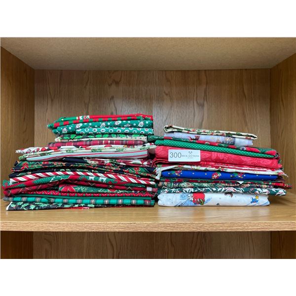 Assorted Quilting Fabric - Assorted Colors & Sizes Brand New Christmas