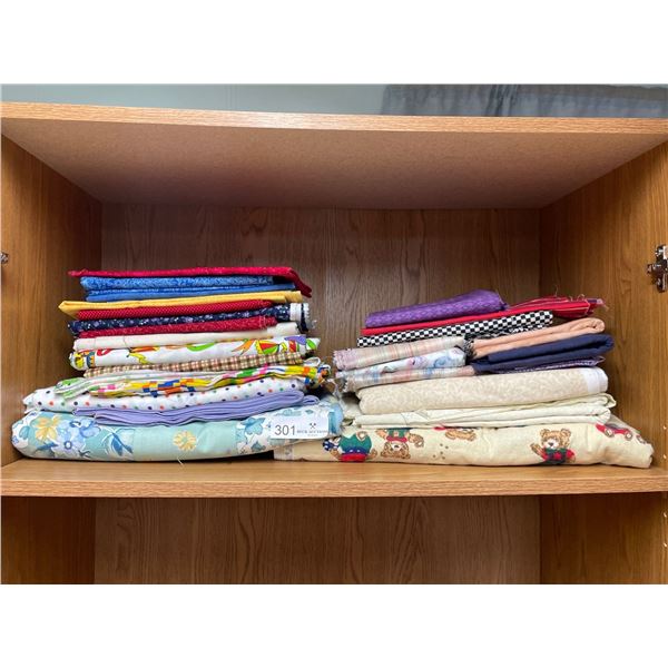 Assorted Quilting Fabric - Assorted Colors & Sizes Brand New
