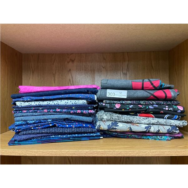 Assorted Quilting Fabric - Assorted Colors & Sizes Brand New
