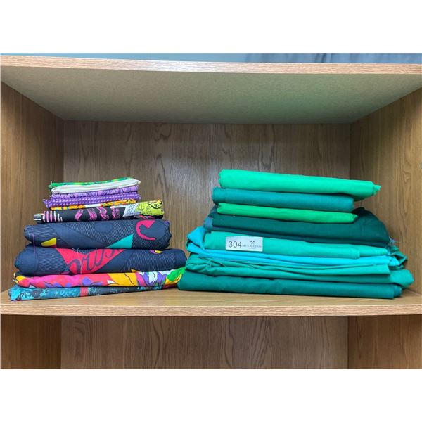 Assorted Quilting Fabric - Assorted Colors & Sizes Brand New